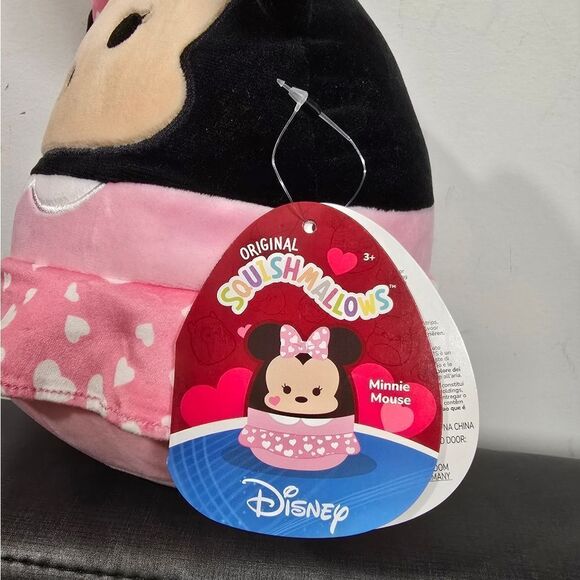 New original Squishmallow Disney 8' Minnie Mouse, Valentine's Day 2025 limited - Picture 3 of 4